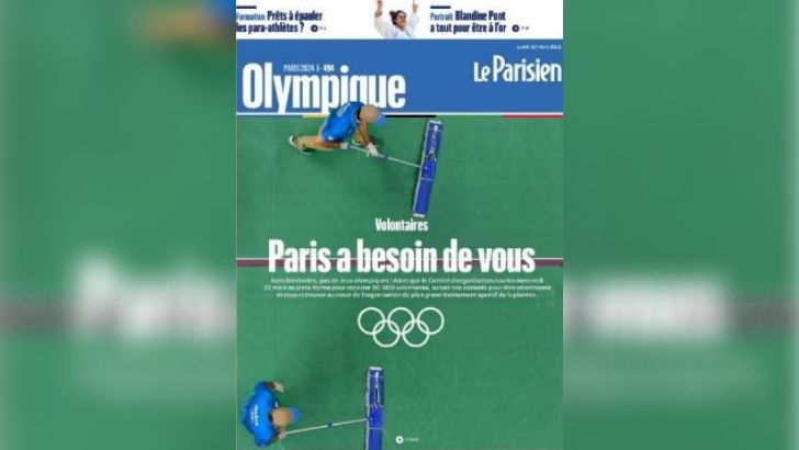 Le Parisien publie Olympique, un cahier dédié aux JO 2024